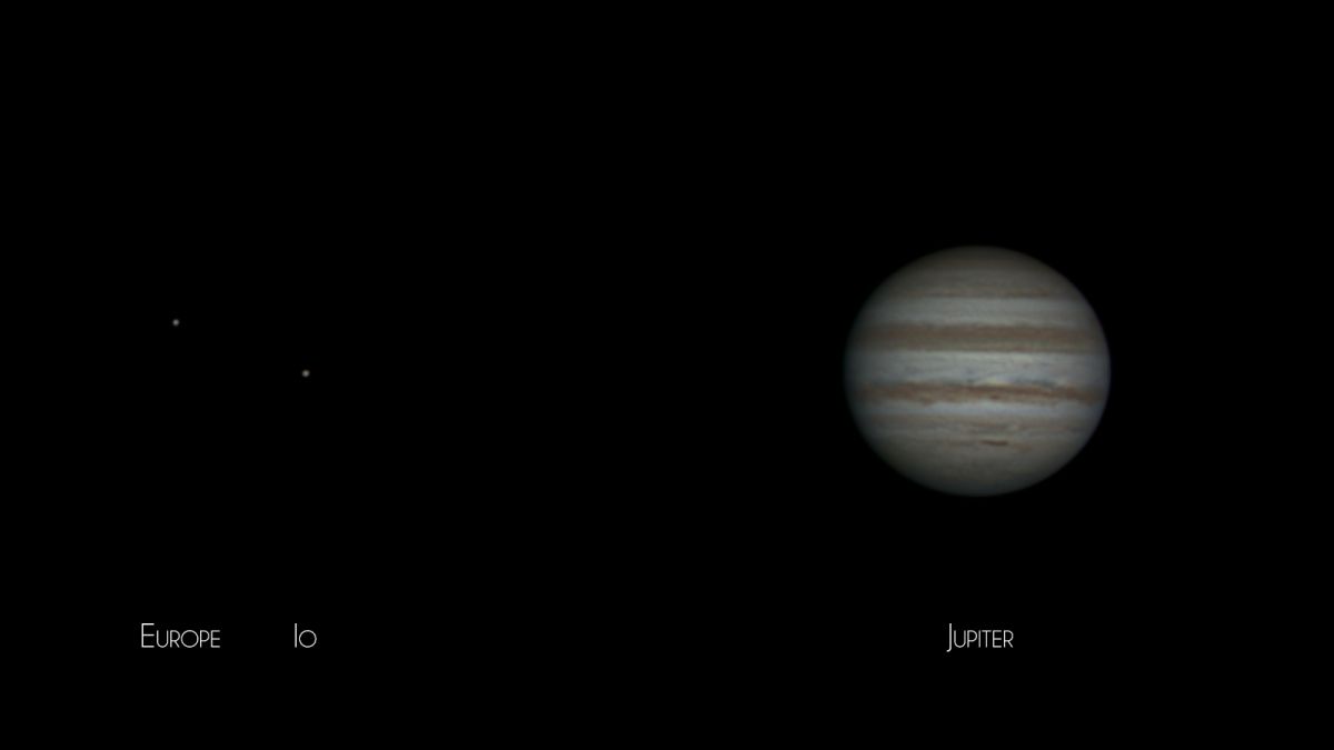 Jupiter, Io et Europe